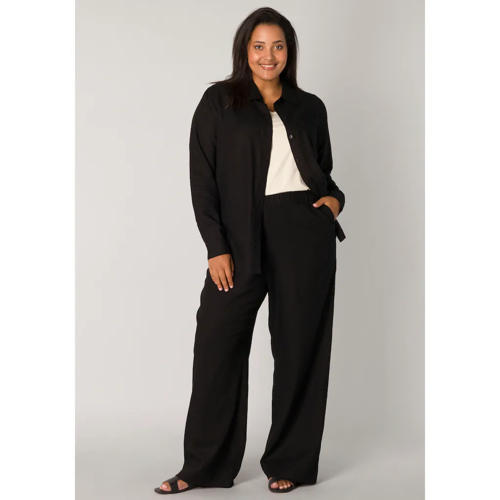 Base Level Curvy Leinenhose »Yula«