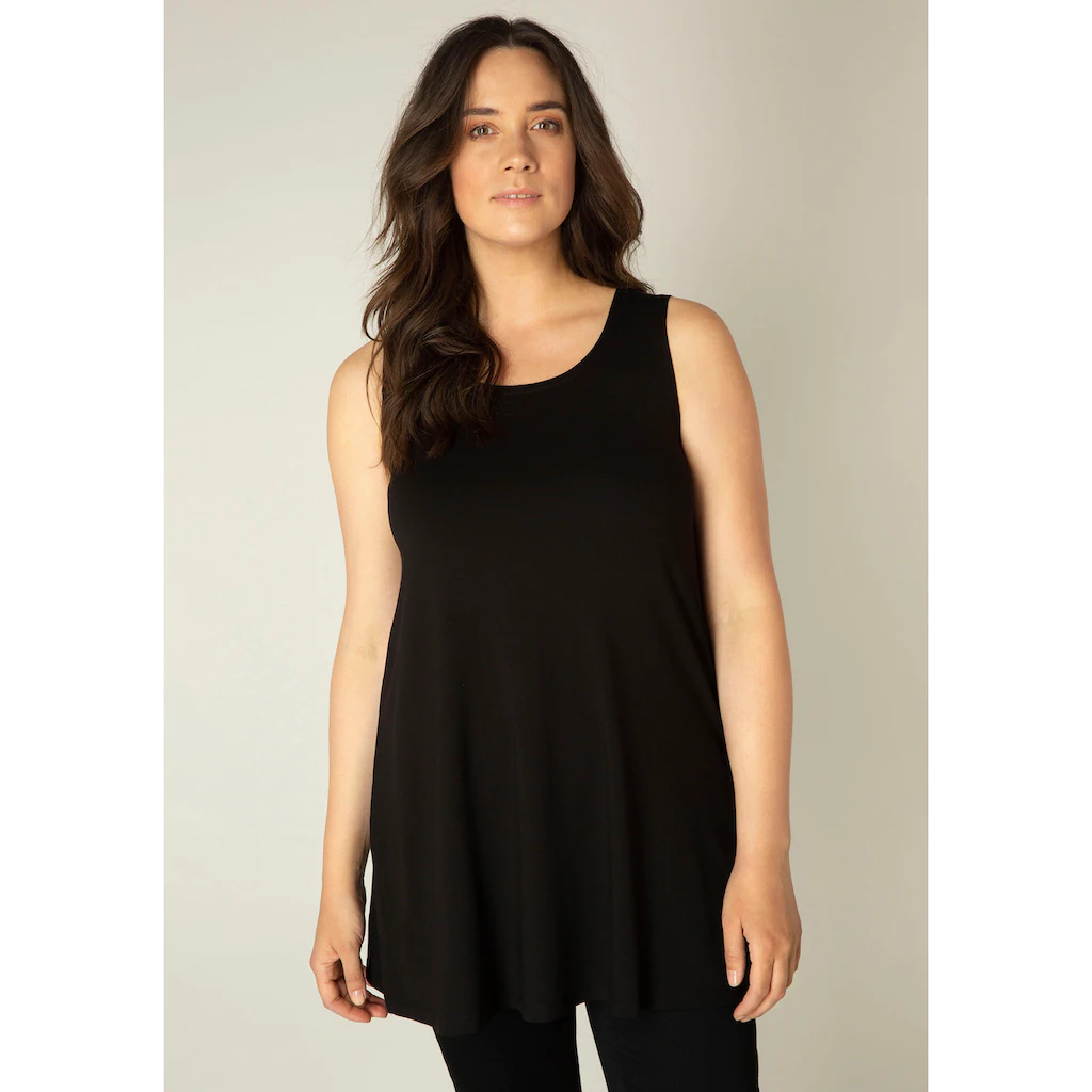 Base Level Curvy Longshirt »Abbigale« Leicht ausgestellte A-Form