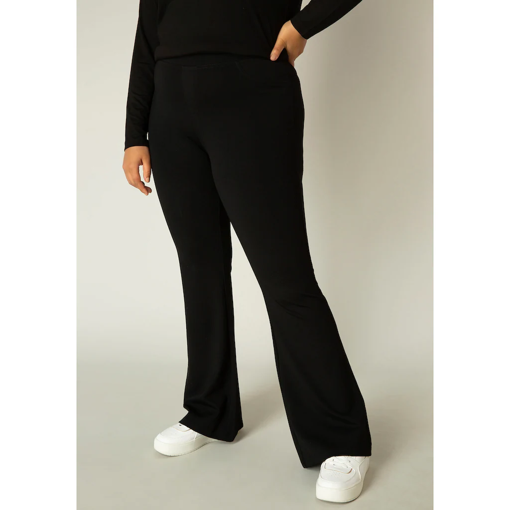 Base Level Curvy Treggings »Allie« Aktuelle Boocut-Form