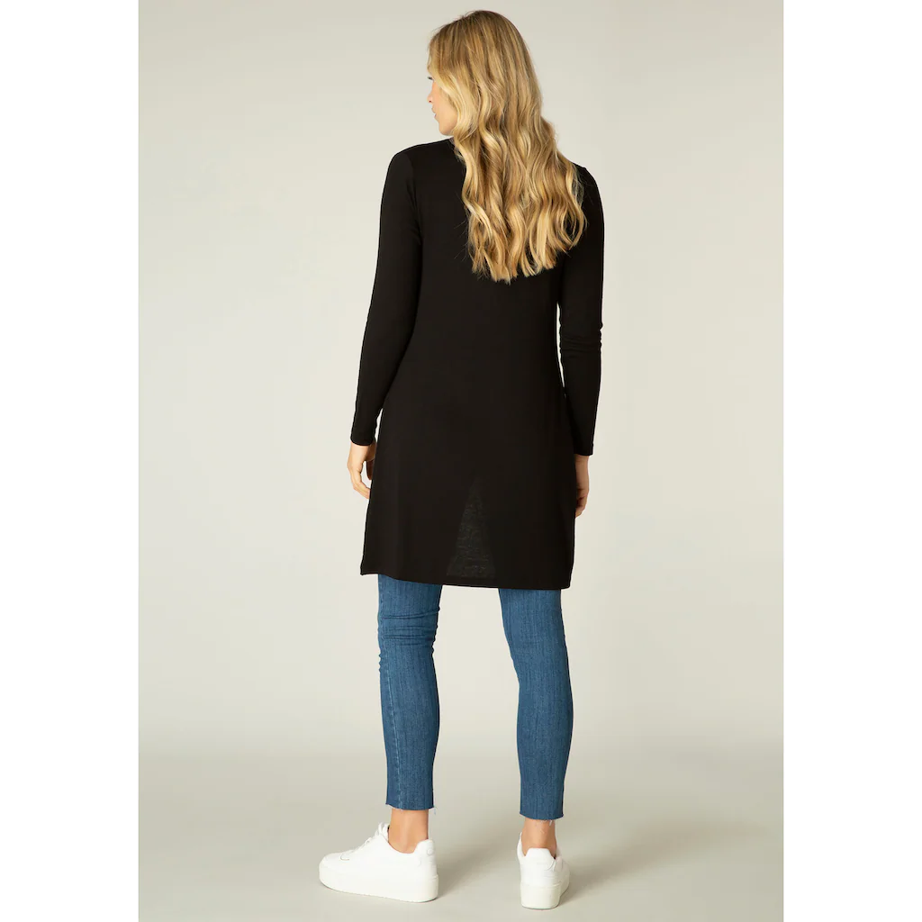 Base Level Longstrickjacke »Yayla Long« Ohne Verschluss