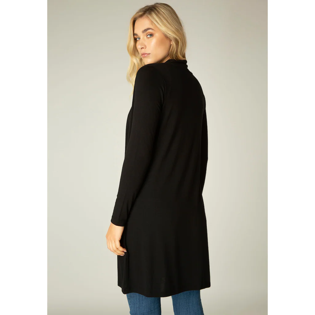 Base Level Longstrickjacke »Yayla Long« Ohne Verschluss