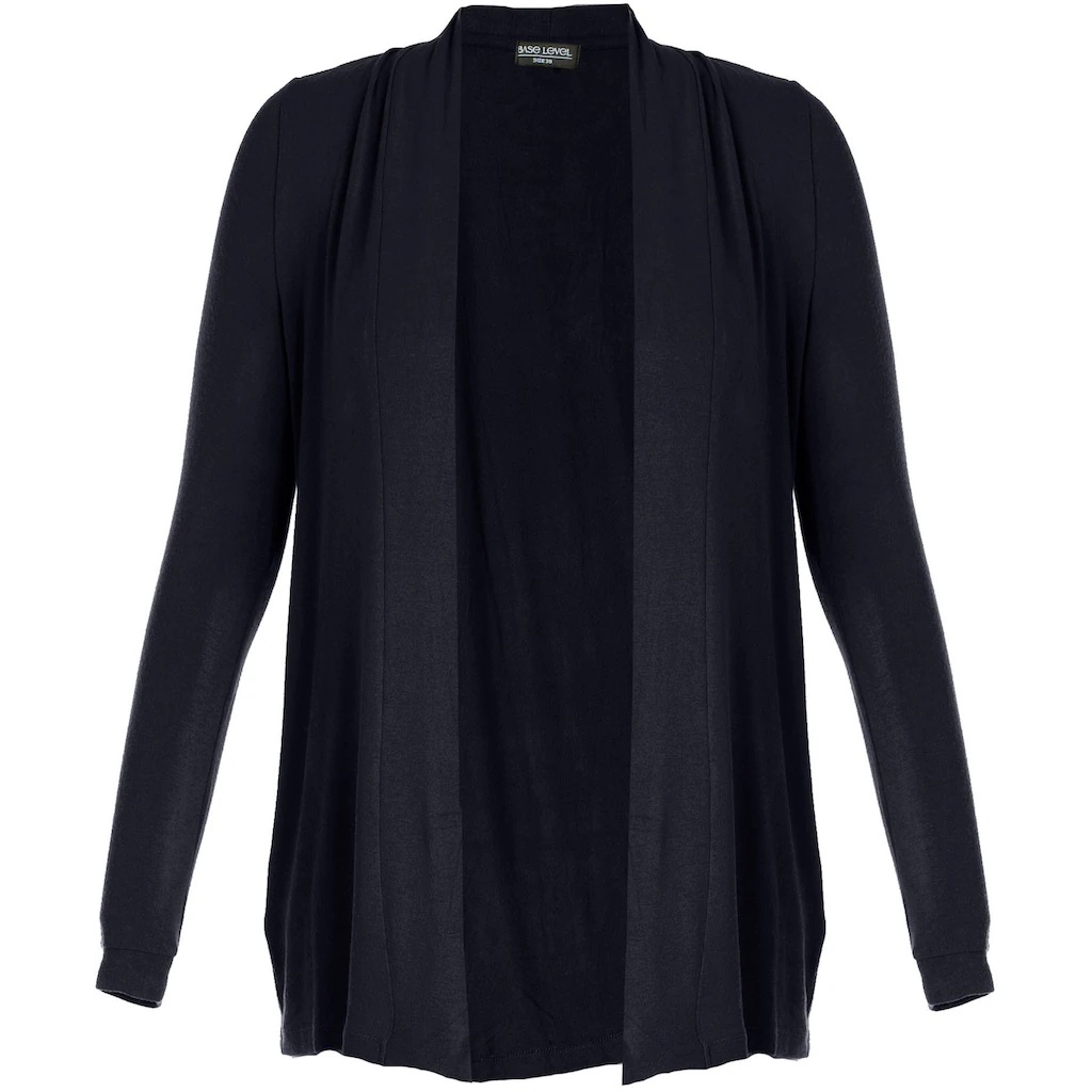 Base Level Strickjacke »Yayla« In Elastischem Feinstrick