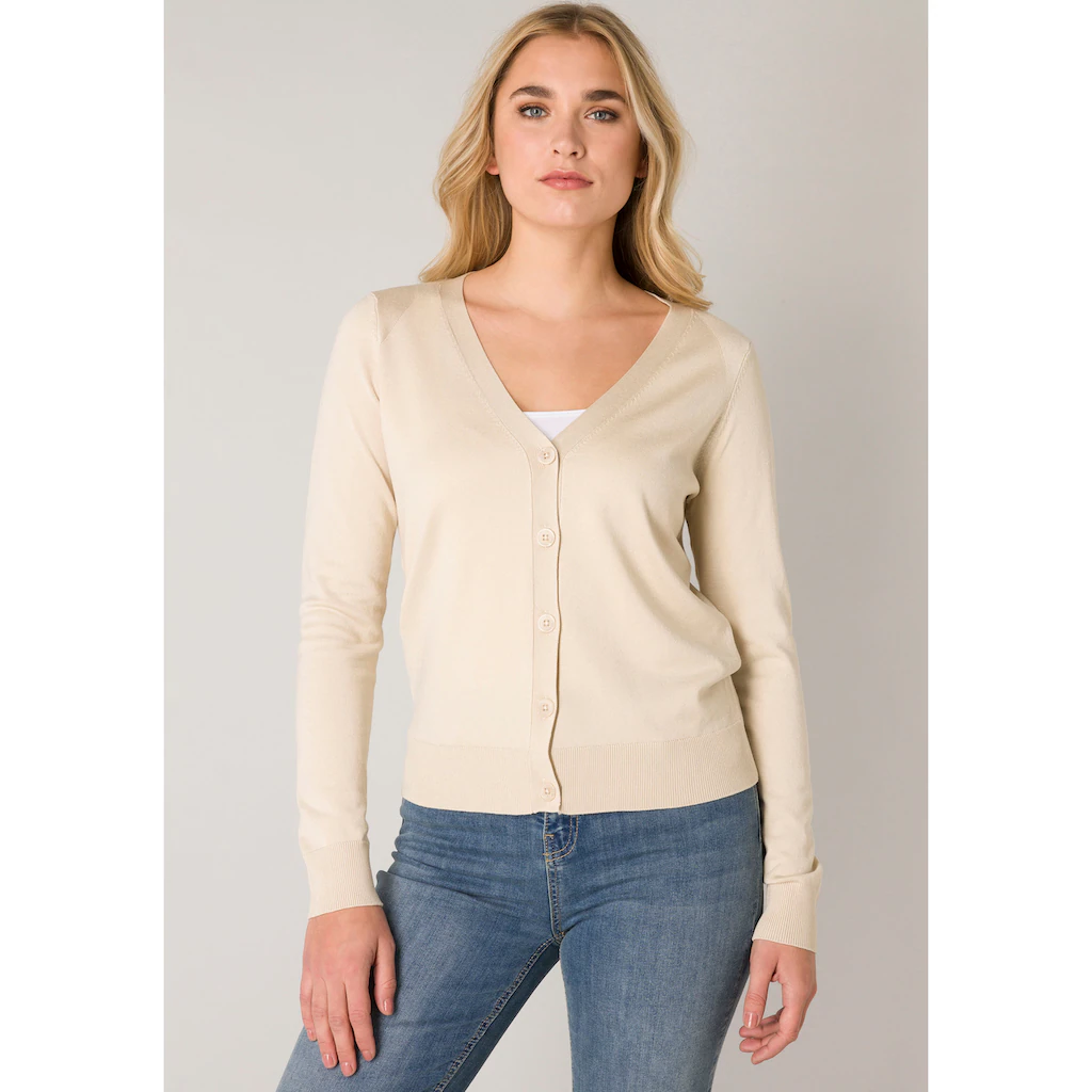 Base Level Strickjacke »Yvon«