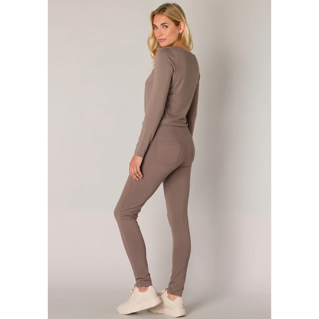 Base Level Treggings Mit Elastischem Bund