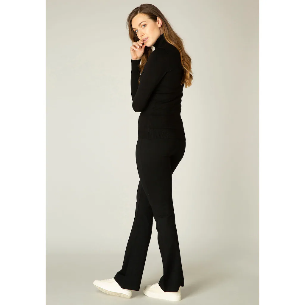 Base Level Treggings »Yallie« Elastischer Bund Und Ausgestellter Saum
