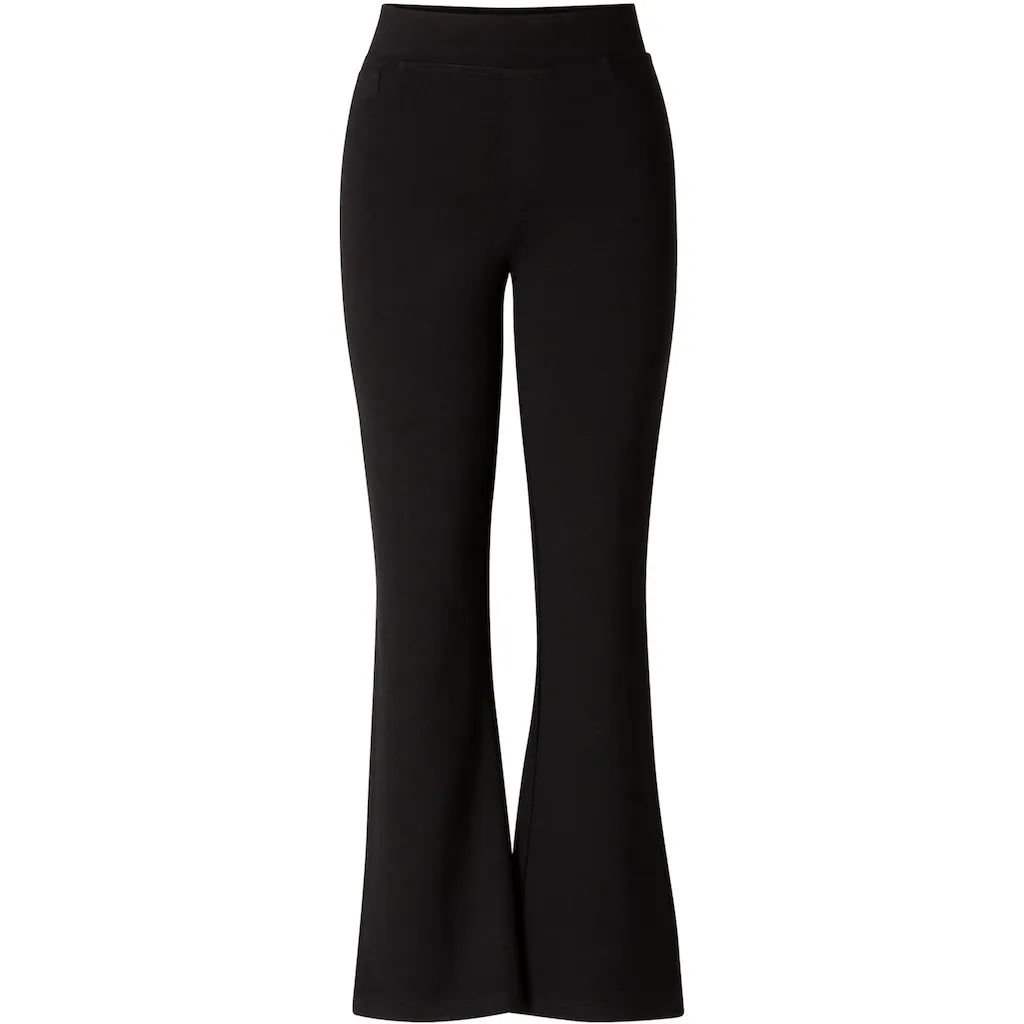 Base Level Treggings »Yallie« Elastischer Bund Und Ausgestellter Saum