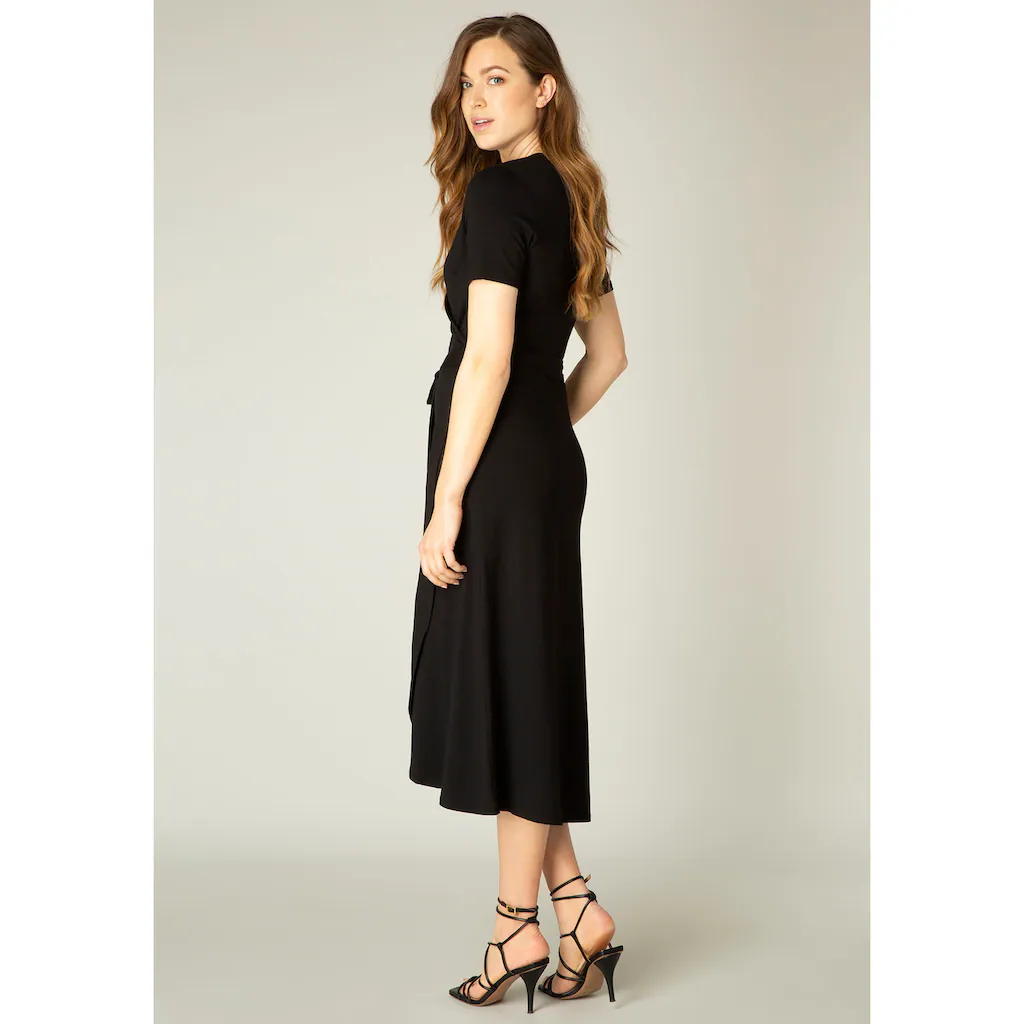 Base Level Wickelkleid »Yvie« In Bequemer Elastischer Qualität
