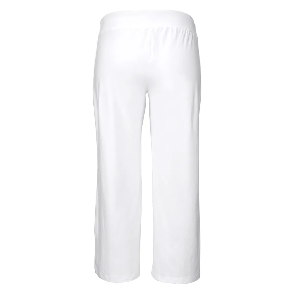 Beachtime 7/8-Strandhose Aus Weichem Jersey Wide-Leg Jogginghose Relaxhose