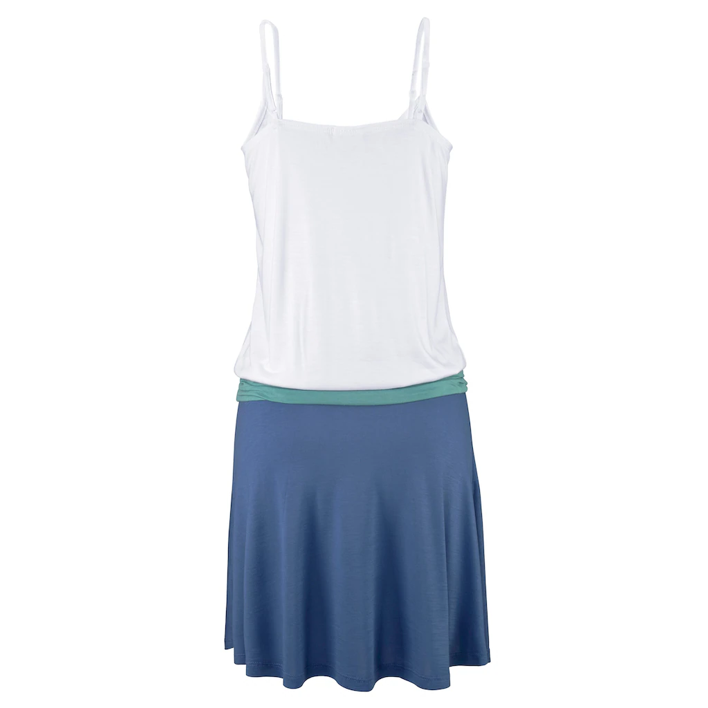 Beachtime Strandkleid Aus Viskosejersey Mit Verstellbaren Trägern Kurzes Sommerkleid