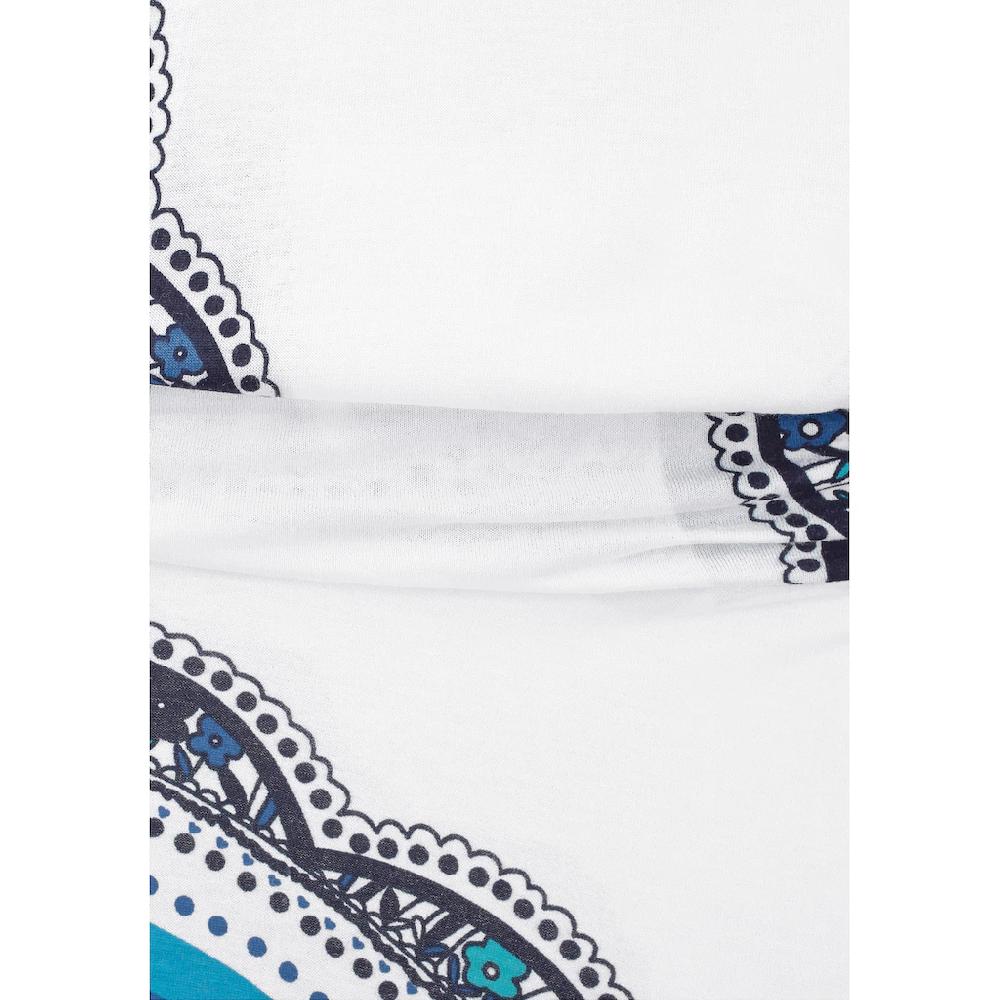 Beachtime Strandkleid Mit Alloverprint Und Verstellbaren Trägern Sommerkleid Jerseykleid