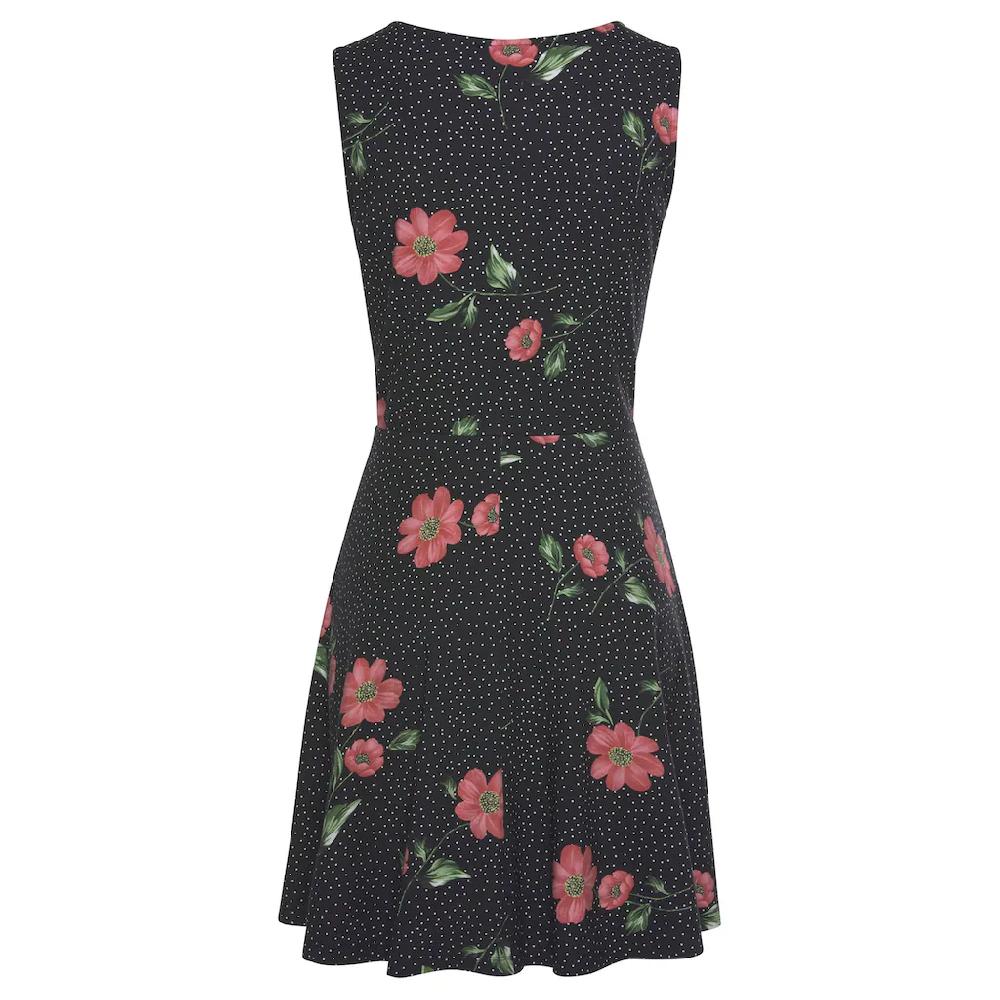 Beachtime Strandkleid Mit Dezenten Pünktchen Sommerkleid Aus Elastischer Baumwolle