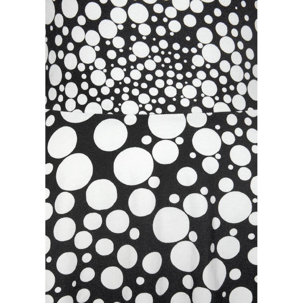 Beachtime Strandkleid Mit Punktedruck Sommerkleid Aus Elastischer Baumwolle