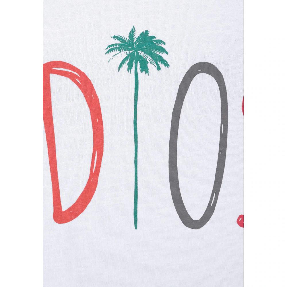 Beachtime T-Shirt »mit Frontdruck "Adios"« Aus Weicher Baumwoll-Qualität