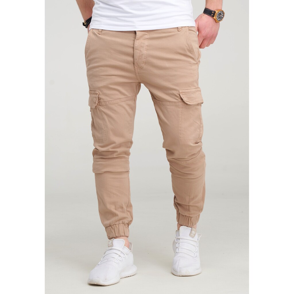 behype Cargohose »BHMattheo2« im Jogging-Design ▷ für