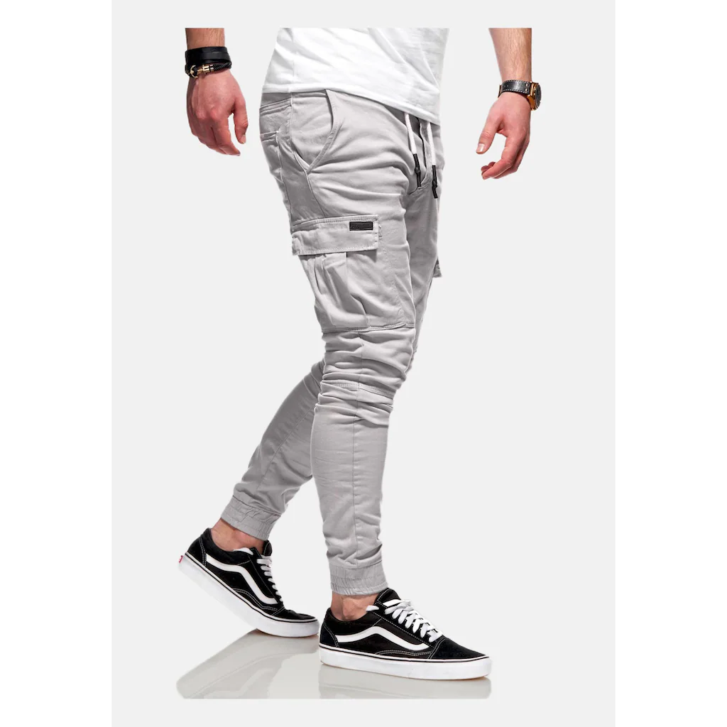 Behype Cargohose »LANE« Mit Elastischem Bund ▷ Bestellen
