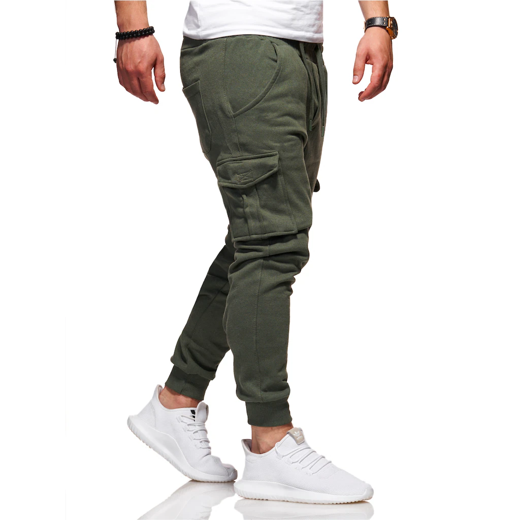 Behype Sweathose »Combat« Mit Modernen Cargo-Taschen ▷ Kaufen