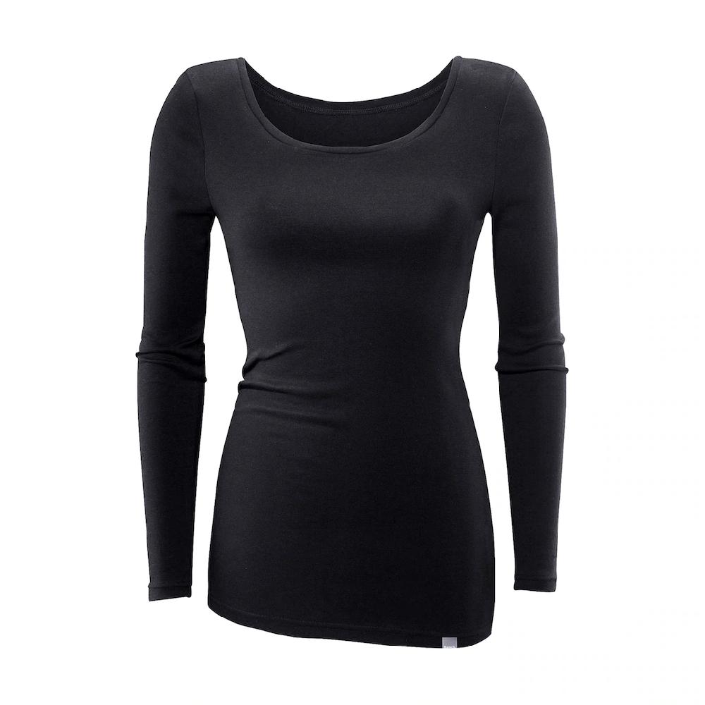 Bench. Langarmshirt »aus Feiner Rippware« (2er-Pack) Aus Weicher Baumwoll-Qualität