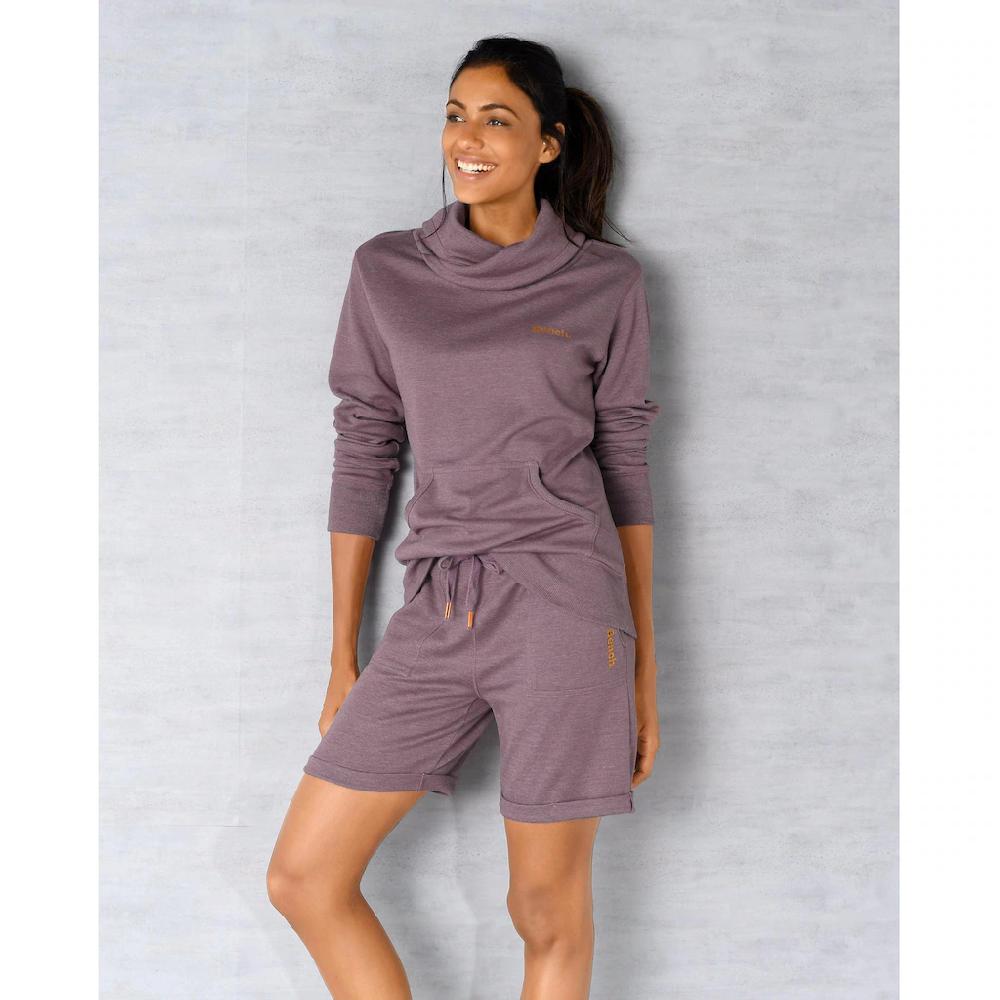 Bench. Loungewear Bermudas Mit Aufgeschlagenen Beinsäumen Und Seitlichen Taschen Loungewear