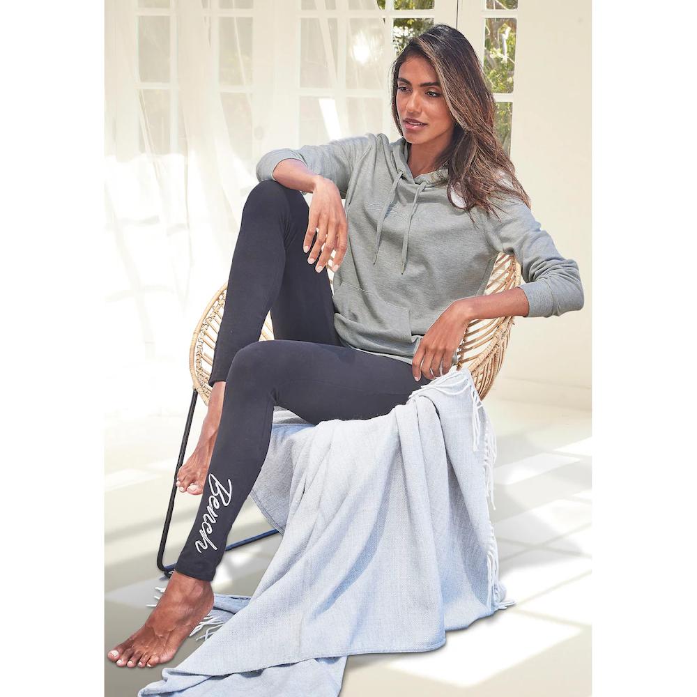 Bench. Loungewear Kapuzensweatshirt Mit Glänzender Logostickerei Loungeanzug Hoodie