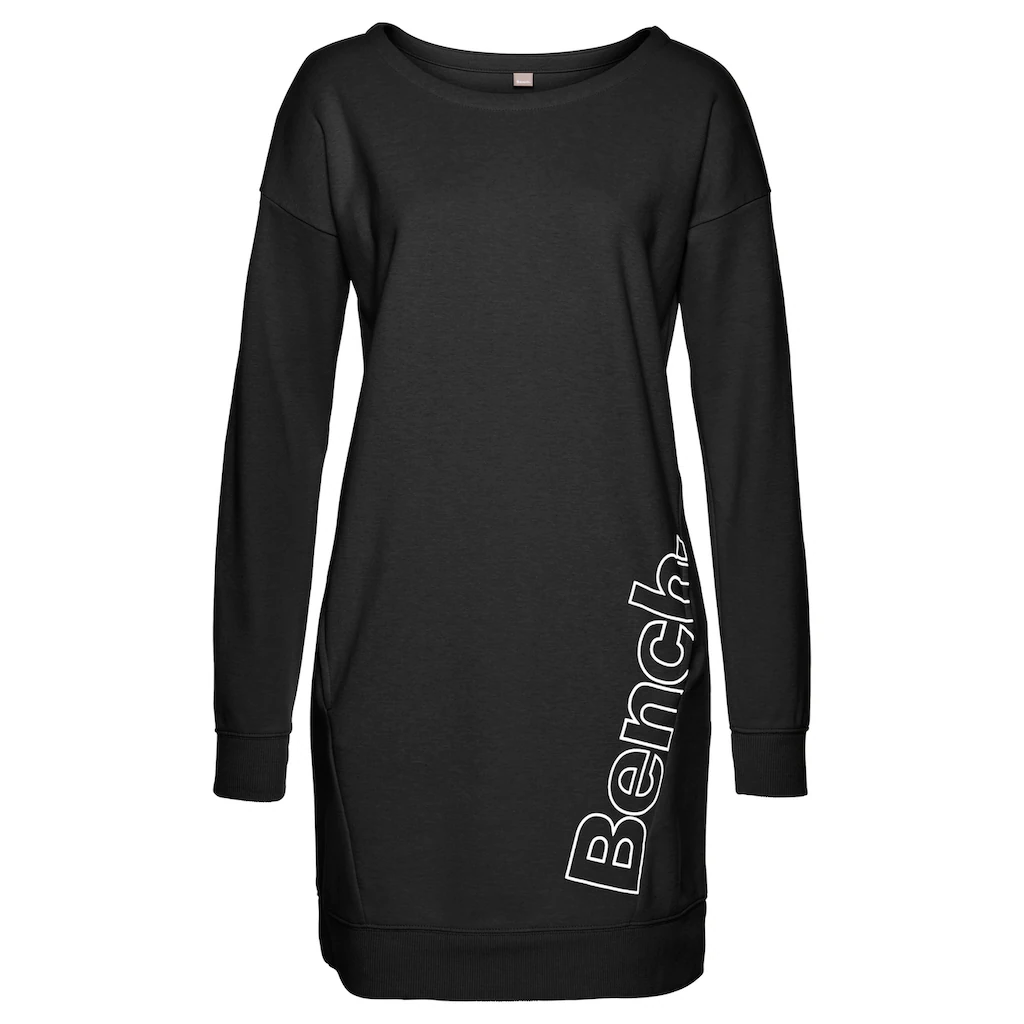 Bench. Loungewear Sweatkleid Mit Seitlichem Logoprint