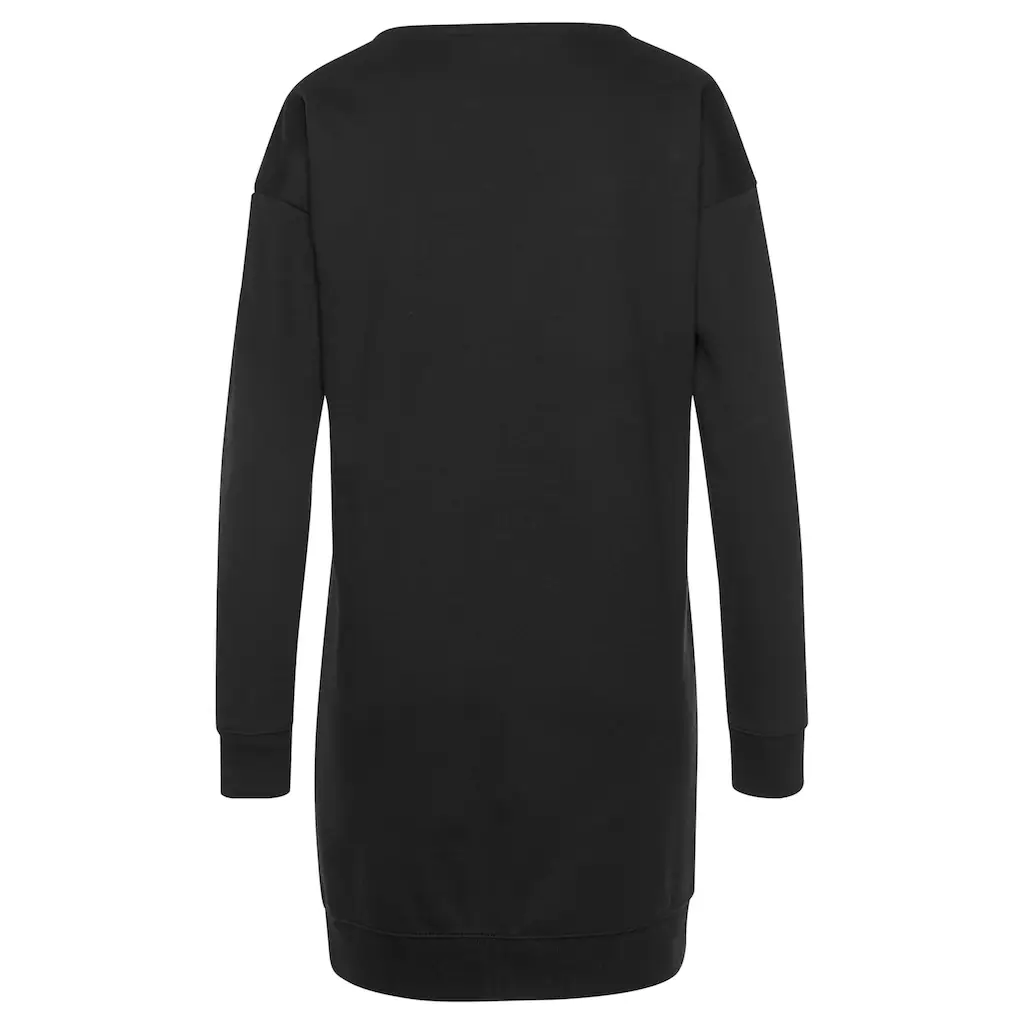 Bench. Loungewear Sweatkleid Mit Seitlichem Logoprint