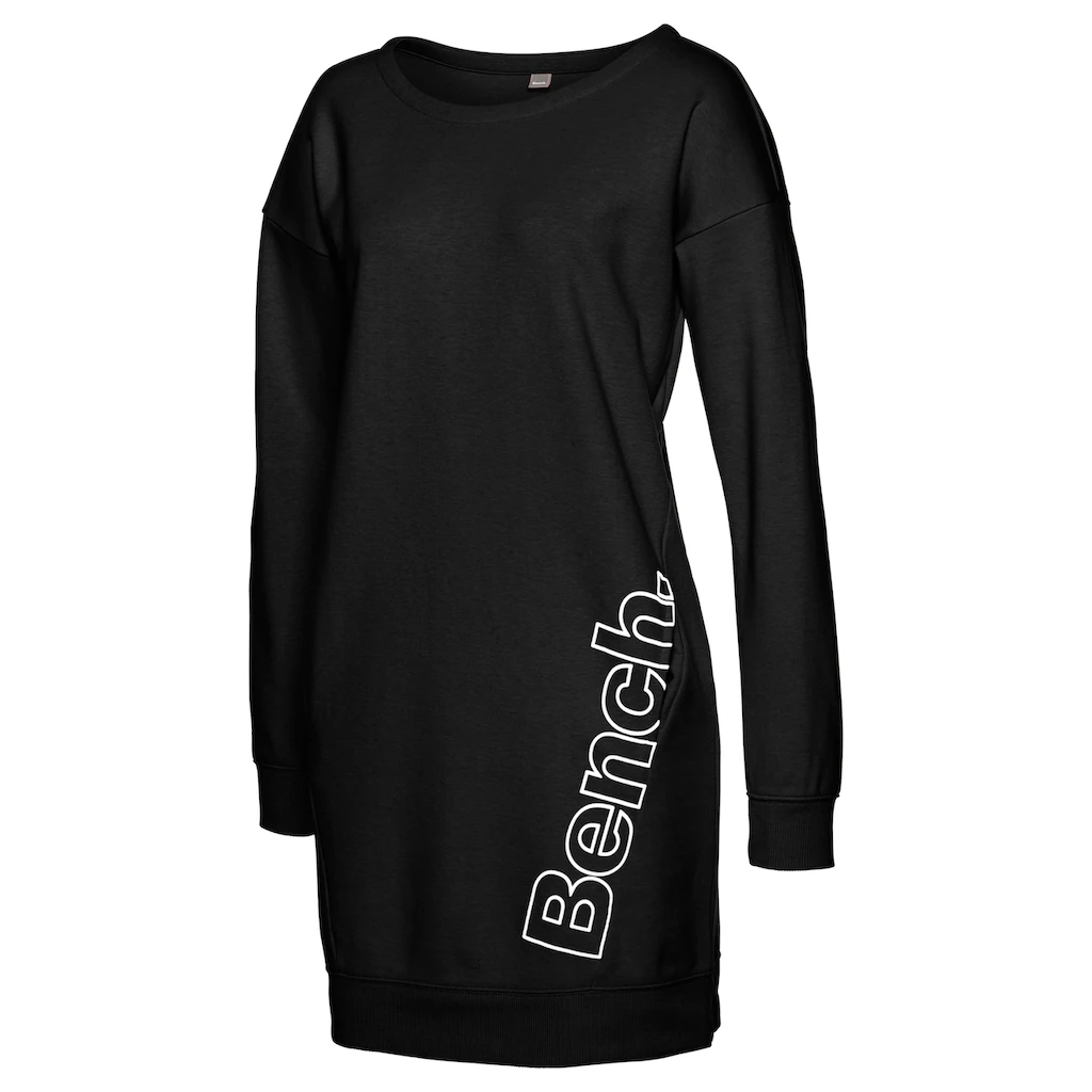 Bench. Loungewear Sweatkleid Mit Seitlichem Logoprint