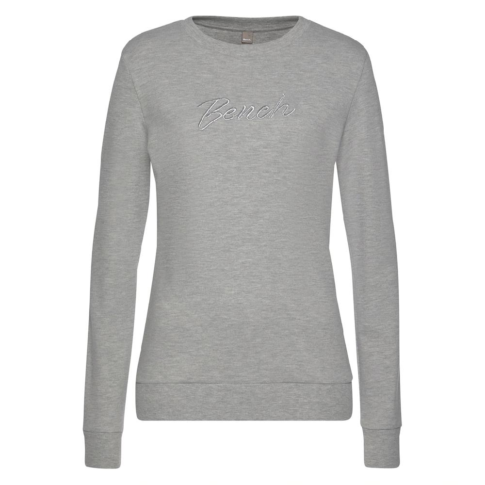 Bench. Loungewear Sweatshirt Mit Logostickerei Loungewear