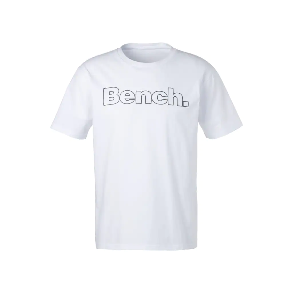 Bench. Loungewear T-Shirt (2 Tlg.) Shirt Mit Logoprint Basicshirt Mit Rundhals Aus Reiner Baumwolle