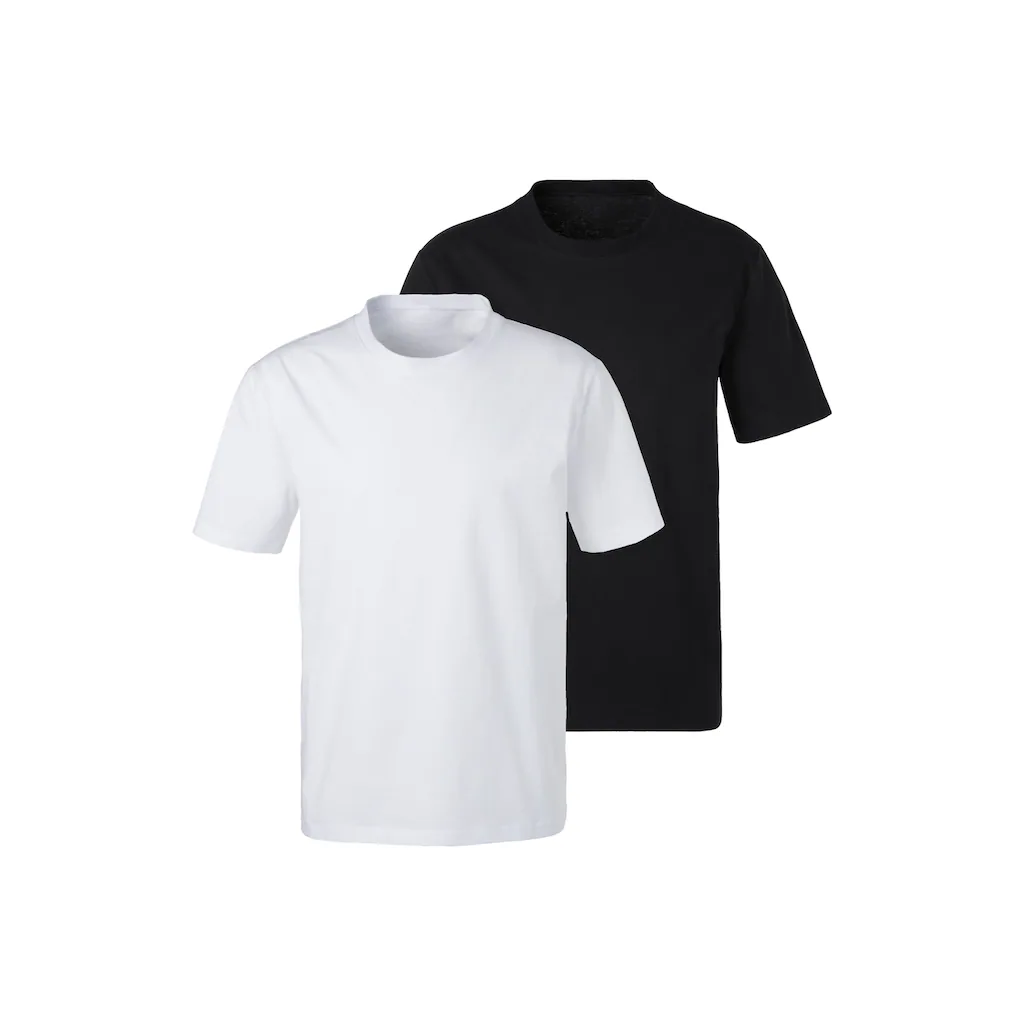 Bench. Loungewear T-Shirt (2er-Pack) Basic In Uni