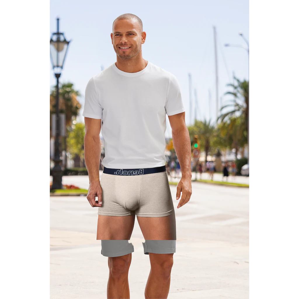 Bench. Loungewear T-Shirt (2er-Pack) Basic In Uni