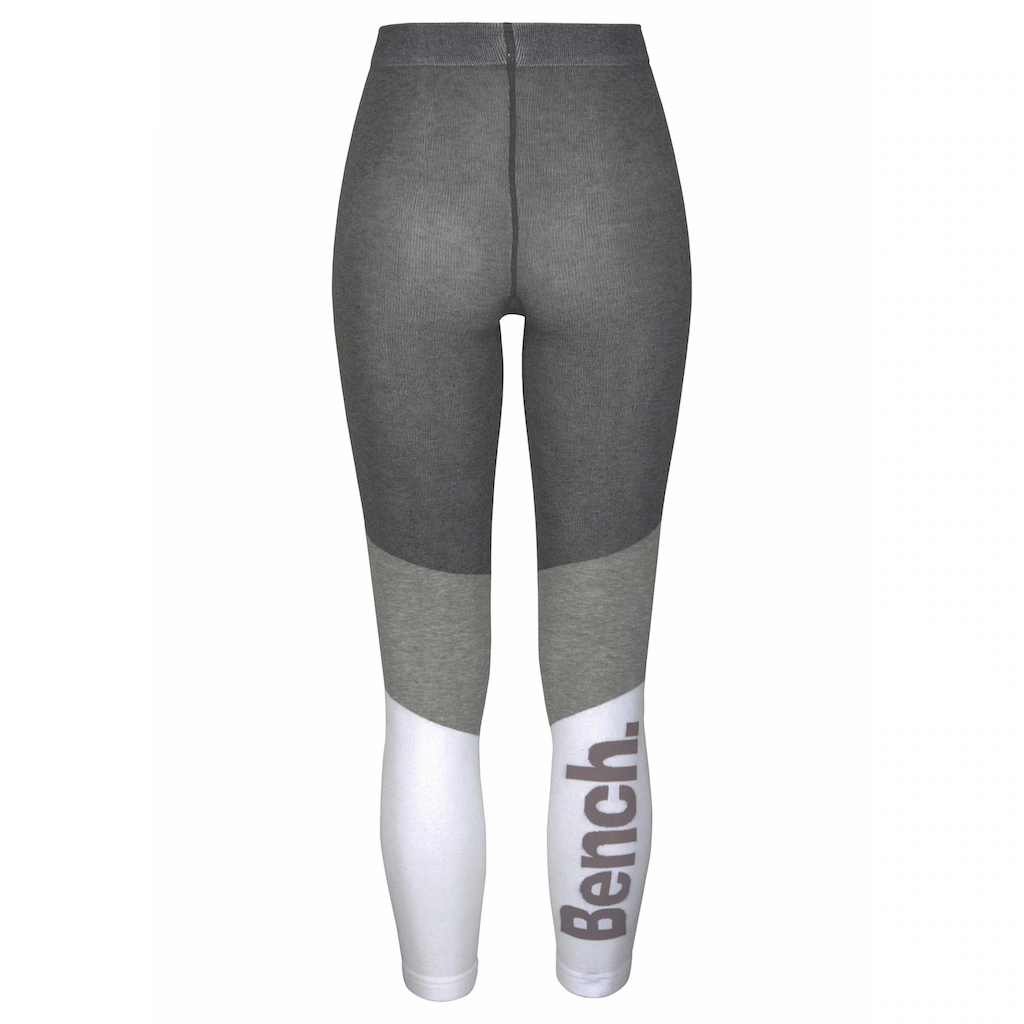 Bench. Strickleggings Im Sportiven Colorblockdesign