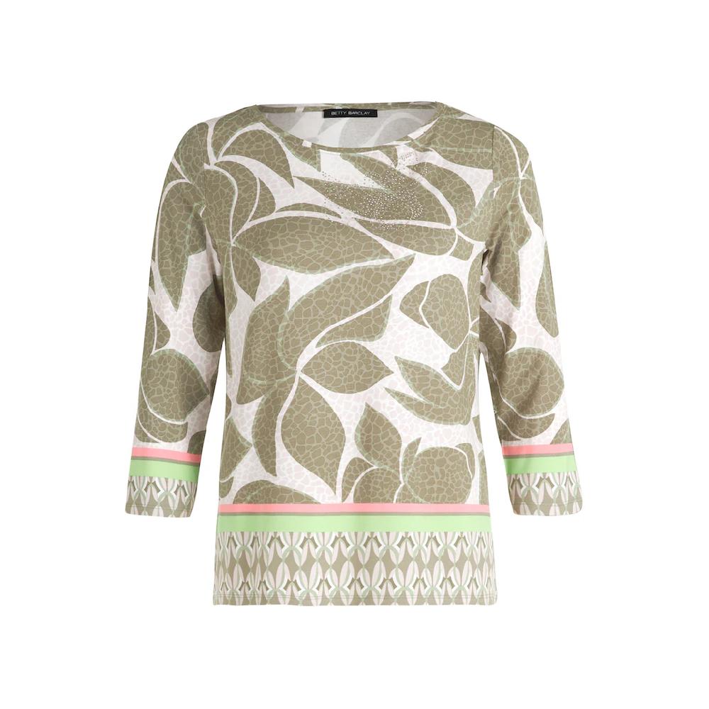 Betty Barclay 3/4-Arm-Shirt »Betty Barclay Basic Shirt Mit Print« (1 Tlg.) Muster