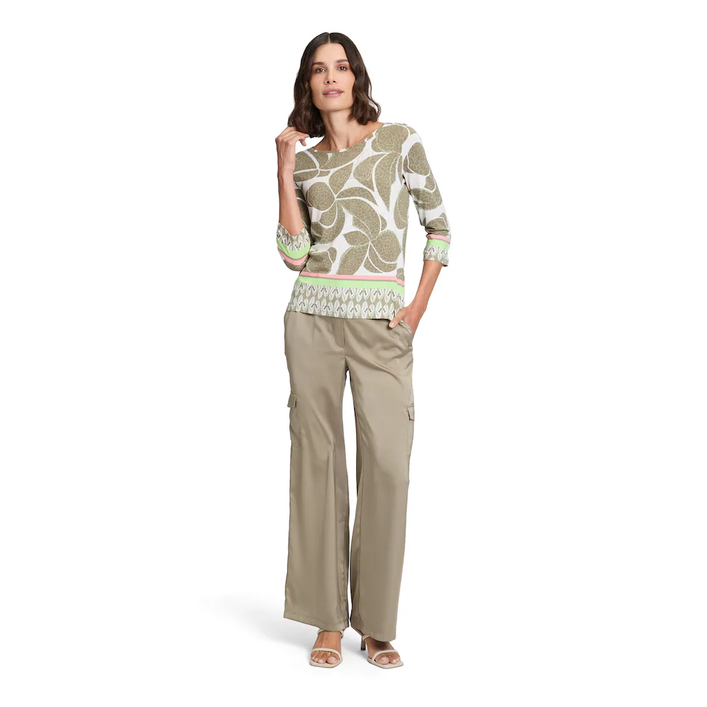 Betty Barclay 3/4-Arm-Shirt »Betty Barclay Basic Shirt Mit Print« (1 Tlg.) Muster