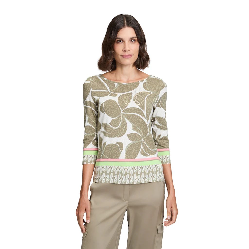 Betty Barclay 3/4-Arm-Shirt »Betty Barclay Basic Shirt mit Print« (1 tlg.) Muster
