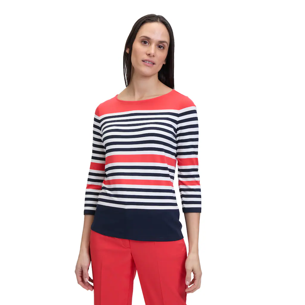 Betty Barclay 3/4-Arm-Shirt »Betty Barclay Basic Shirt mit U-Boot-Ausschnitt« (1 tlg.) Druck