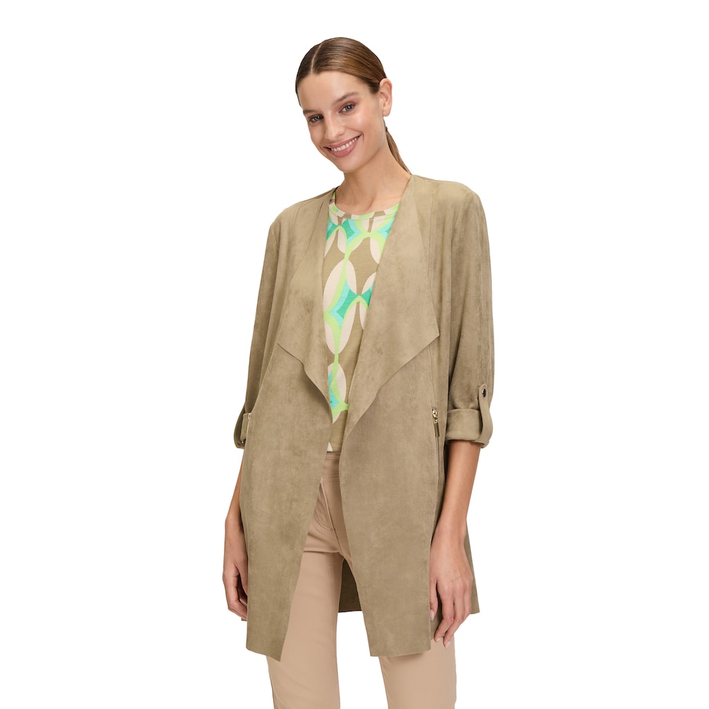Betty Barclay Jackenblazer »Betty Barclay Blazer-Jacke ohne Verschluss« Material