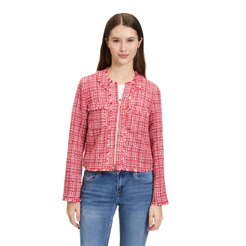 Betty Barclay Jackenblazer »Betty Barclay Blazer-Jacke mit Fransen« Material