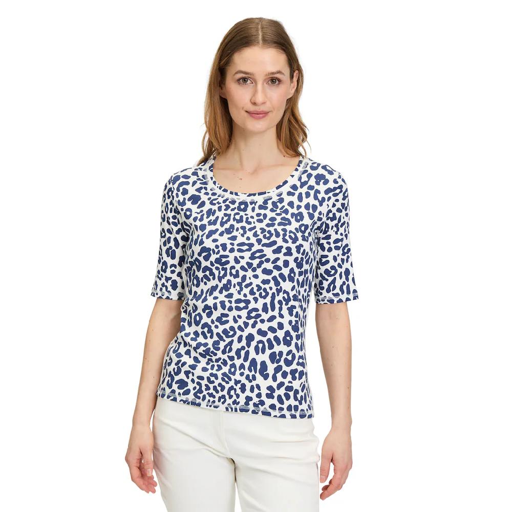 Betty Barclay Kurzarmshirt »Betty Barclay Basic Shirt mit Rippenstruktur« (1 tlg.) Flatlock