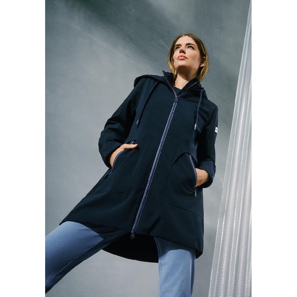 Betty Barclay Outdoorjacke »Betty Barclay Outdoorjacke Mit Abnehmbarer Kapuze« Mit Kapuze