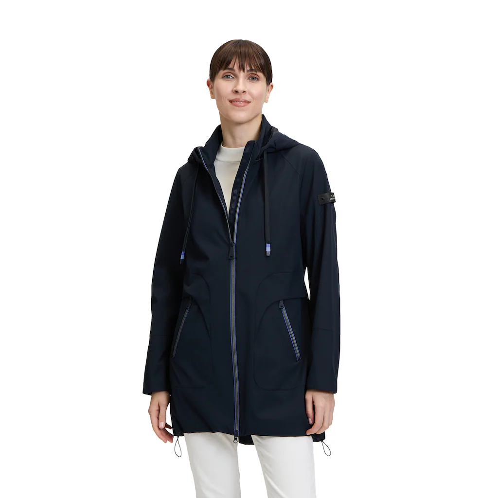 Betty Barclay Outdoorjacke »Betty Barclay Outdoorjacke mit abnehmbarer Kapuze« mit Kapuze