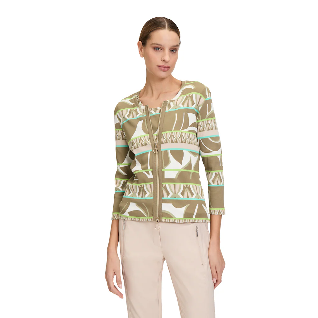 Betty Barclay Shirtjacke »Betty Barclay Shirtjacke mit Rippenstruktur« (1 tlg.) Material