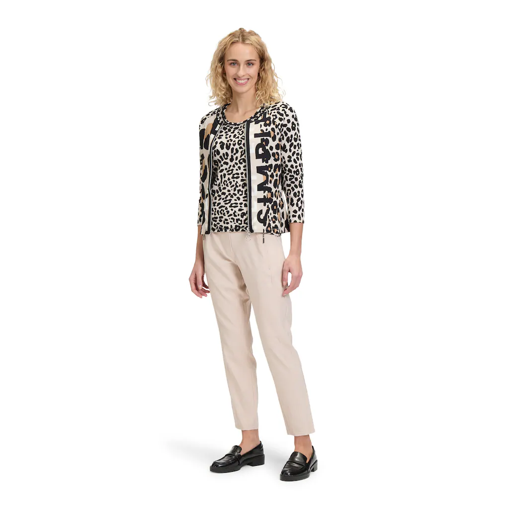 Betty Barclay Shirtjacke »Betty Barclay Shirtjacke Mit Rippenstruktur« (1 Tlg.) Druck
