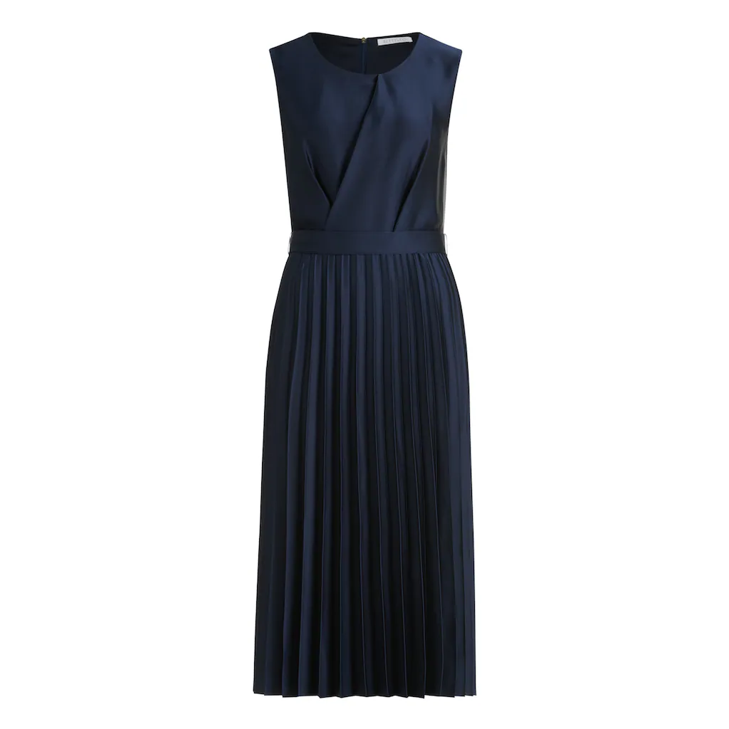 Betty&Co Chiffonkleid »Betty & Co Chiffonkleid Mit Plissee« Plissee