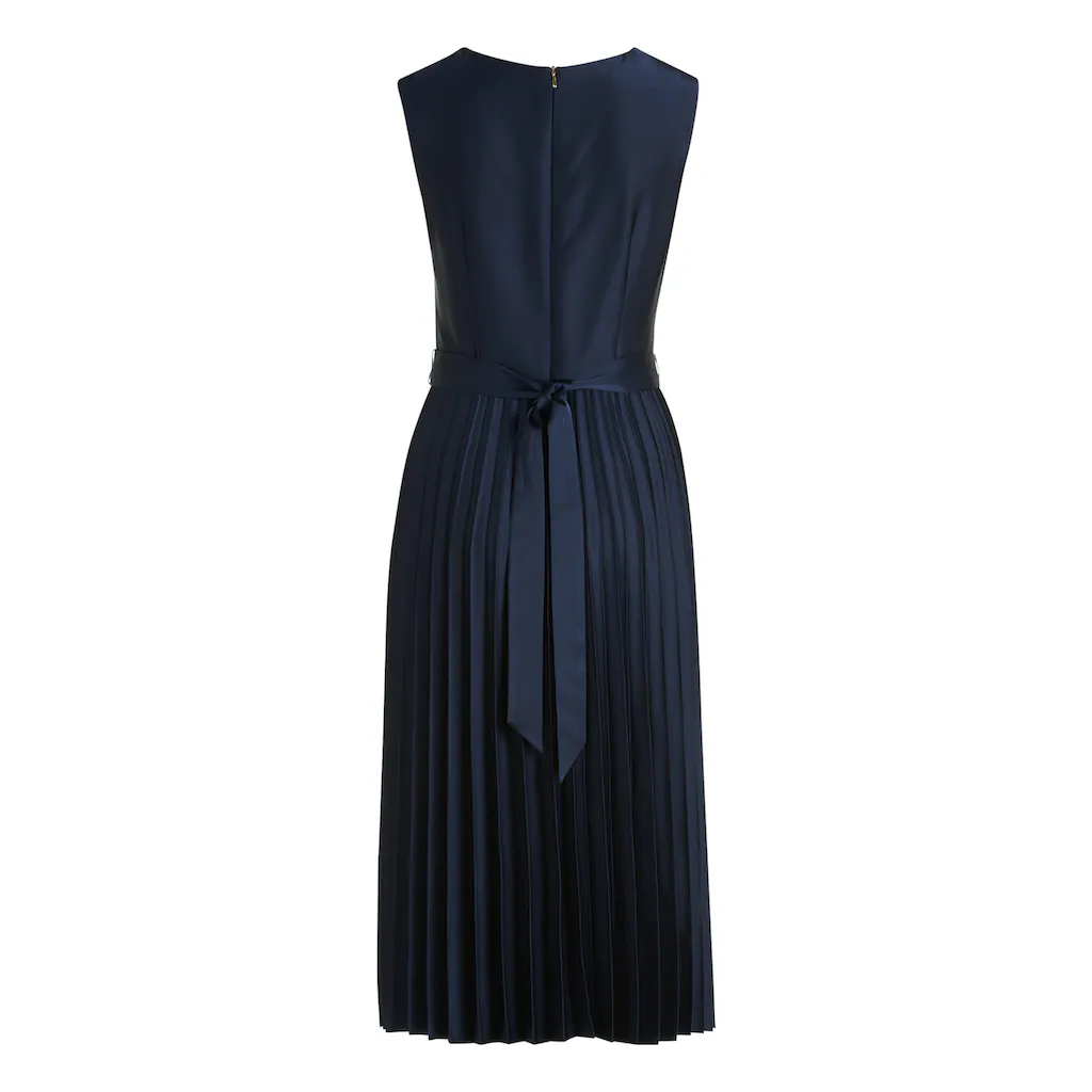 Betty&Co Chiffonkleid »Betty & Co Chiffonkleid Mit Plissee« Plissee