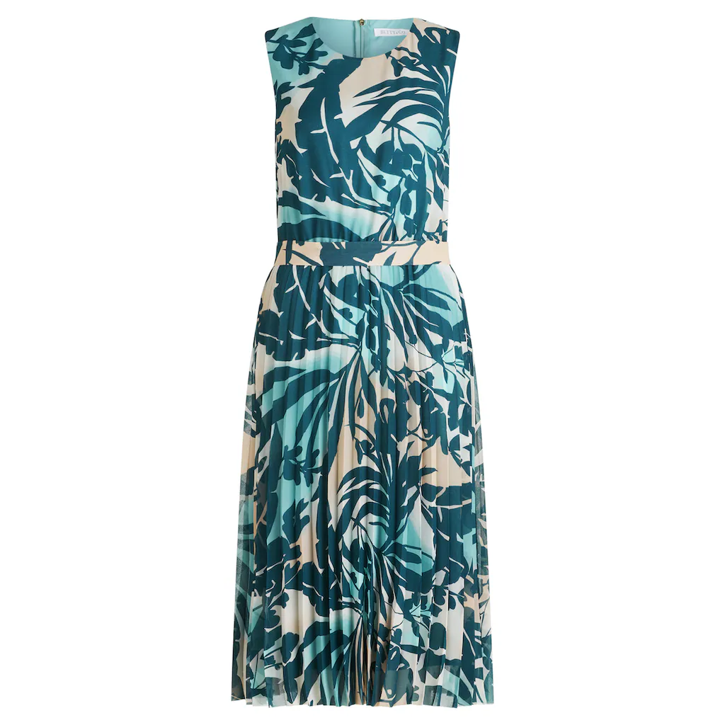 Betty&Co Chiffonkleid »Betty & Co Chiffonkleid Mit Plissee« Plissee