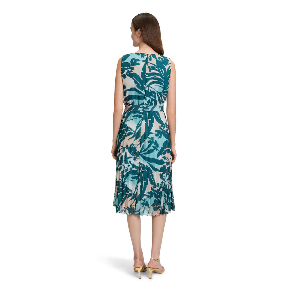 Betty&Co Chiffonkleid »Betty & Co Chiffonkleid Mit Plissee« Plissee
