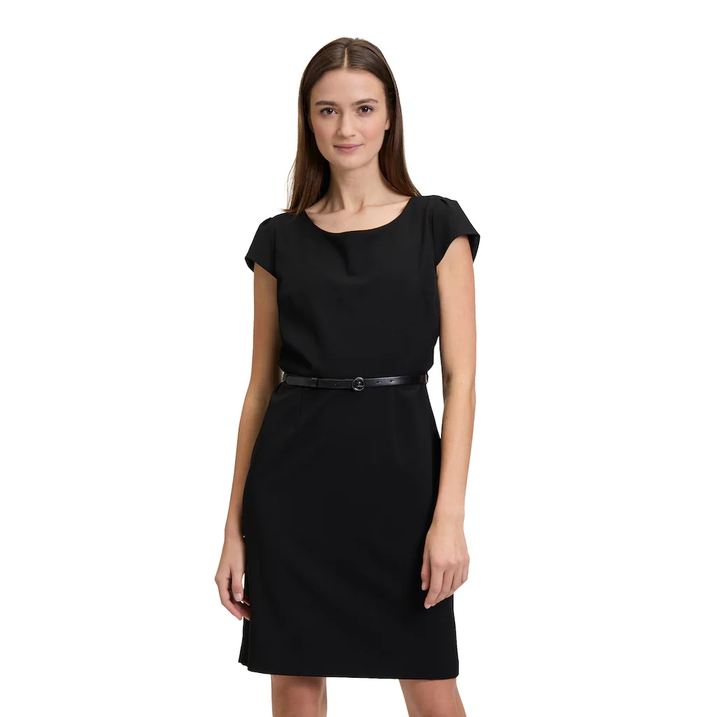 Betty&Co Etuikleid »Betty & Co Etuikleid mit Gürtel« Gürtel