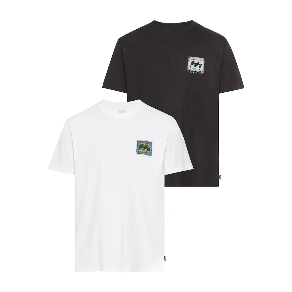 Billabong T-Shirt »TRIBE WAVE mit großem Rückendruck« (Packung 2 tlg.) im Doppelpack