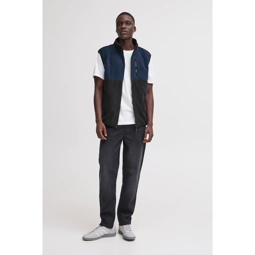 Blend Fleeceweste »BHBROOKS Vest« In Colorblock Optik ▷ Für
