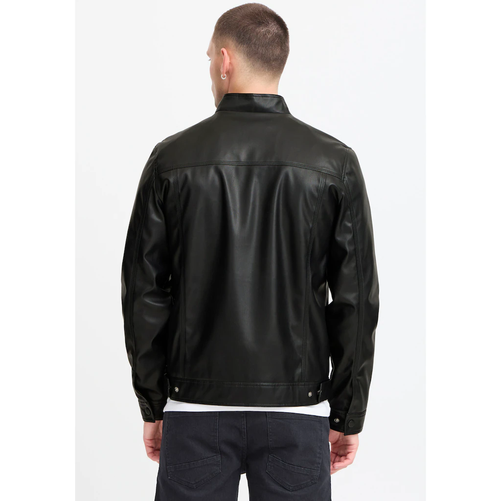 Blend Lederimitatjacke »BHELON Jacket« Ohne Kapuze ▷ Für